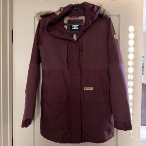DC Women's Deep Burgundy Ski Jacket